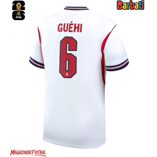 Anglia Marc Guehi #6 Tricou Fotbal Replică Mondial 2026 Barbati Acasa Anglia Marc Guehi #6 Tricou Fotbal Replică Mondial 2026 Barbati Acasa
